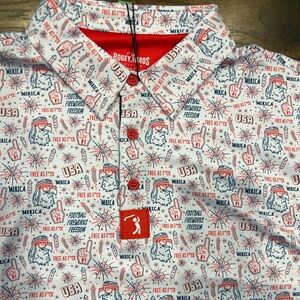 Bogey Bros. Men’s ‘Merica Golf Shirt